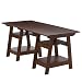 Madison Trestle Desk - Walnut