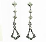 Ladies 0.10ct Diamond Fashion Earrings