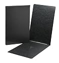 Smead Pressboard Binder Cover, 11 x 17 Inches, Black, 10 per Box (81178)