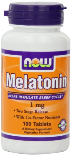 海外直送品Now Foods MELATONIN, Tr Complex 100 Tabs 1 mg