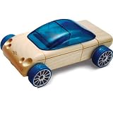 Automoblox - Blue Sedan - Canadian Maple