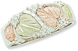 Landstrom's Men's Gold on Sterling Silver Ring