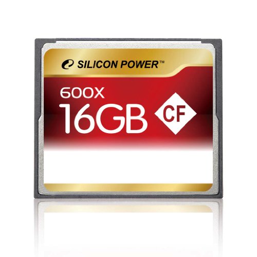 SIlicon Power Hi-Speed 16GB Compact Flash Card 600X