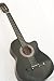 Black Cutaway Acoustic Guitar with Accessories Combo Kit Beginners