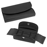 Jewelry Cases 6x3 Gift Box by Necktie Accessories - Black Leatherette