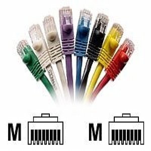 Cables Unlimited Snagless Molded Boot Cat6 Patch Cable 3 Feet Violet
