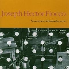 Fiocco - Lamentations for Holy Week