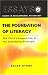 The Foundation of Literacy: The Child