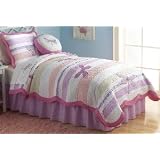Beautiful Dragonflies Twin Size Quilt with Pillow Sham by Pem America - Beautiful Dragonflies