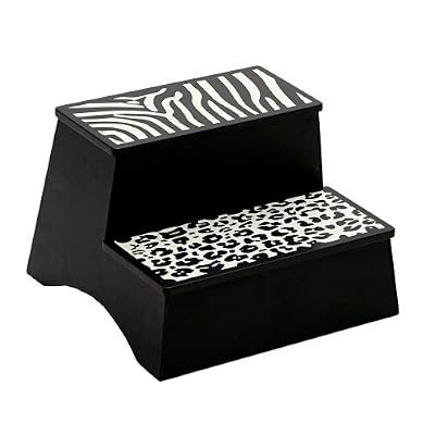 Levels Of Discovery Wild Side Step Stool Black/Ivory