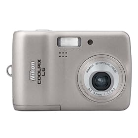 Nikon Coolpix L6 6MP Digital Camera with 3x Optical Zoom