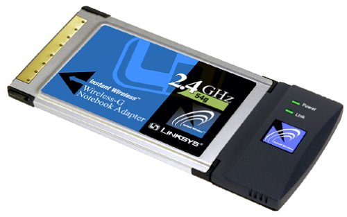 Linksys WPC54G Wireless-G Notebook Adapter