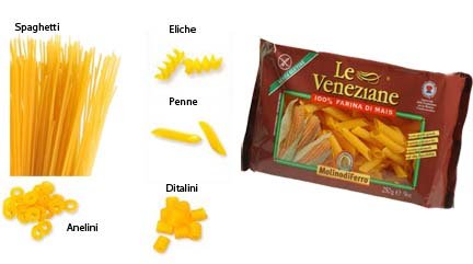 Le Veneziane Italian Gluten Free Corn Pasta