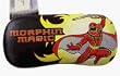 Power Rangers Morphin Magic Eye Glasses Protector Case 6 1/2" By 3" in Color Black with Picture of Power Ranger Red in Front of Case