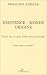 Book Existence, monde, origine: Essai sur le sens d'etre de la finitude (Collection La philosophie en commun)