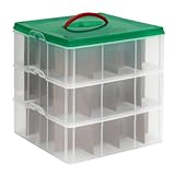 UPC 884408011789 product image for Snapware Snap 'N Stack Square Layer Seasonal Ornament Storage Container, 13 by 1 | upcitemdb.com