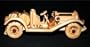 Extra 40% Off Handcrafted Wooden Toy Car Classic Vintage Model CMC_ROADSTER_003