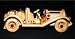 Handcrafted Wooden Toy Car Classic Vintage Model CMC_ROADSTER_003