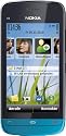 Nokia C5-03 Smartphone (8.1cm (3.2 Zoll) Touchscreen, 3.5mm Klinkenbuchse, Ovi Karten, GPS) petrol blue