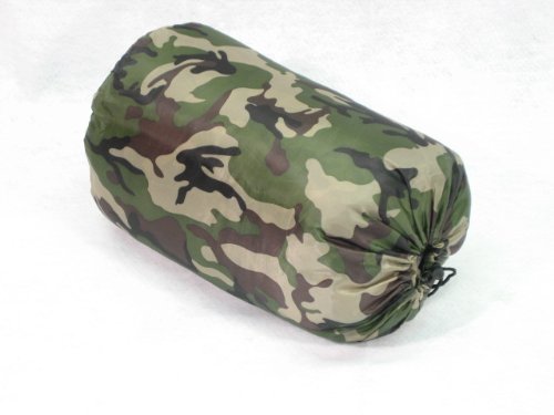 MUMMY SLEEPING BAG - USA CAMO - 20+ DEGREES