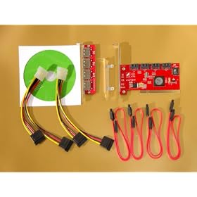 4 Port Sata II PCI Carte Raid Contr�leur , Raid 5 , esata