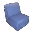Teen Chair - Dark Blue Microsuede