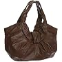 Supple Pleats Large Hobo - Black, Off White, Chocolate Brown or Dark Purple