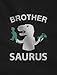 TeeStars - Brother Saurus - Cute Boy T-Rex Gift for Big Brother Kids T-Shirt