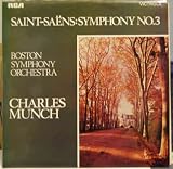 SAINT-SAENS:SYMPHONY NO 3 VINYL LP[VIC1508]1960 CHARLES MUNCH/BOSTON SYMPHONY ORCHESTRA