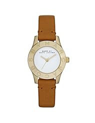 Marc by Marc Jacobs Mini Blade Tan Leather Strap Womens Watch - MBM1219
