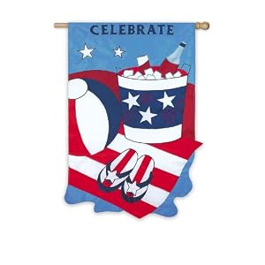 Garden Flag Celebrate