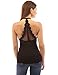 PattyBoutik Women's Halter Lace Back Ruched Blouse