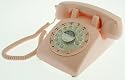Pink Vintage Retro Old Fashioned Reproduction Telephone