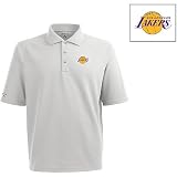 Antigua Los Angeles Lakers Whisper Xtra-Lite Polo