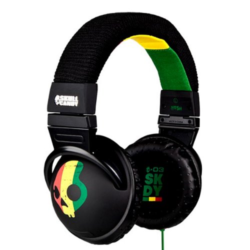 Skullcandy Hesh Headphones Rasta, One Size