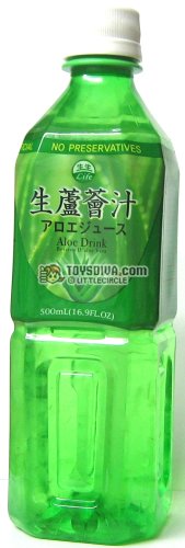 Aloe Drink - 6 Bottles (16.9 Fl Oz.) by Matcha Tea