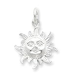 Sterling Silver Sun Charm