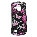 SAMSUNG I400 / CONTINUUM PROTECTOR CASE - PINK BUTTERFLY