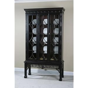 Curio Cabinet - Chinese Chipendale - Ultimate Accents - 95100CU