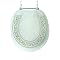 Trimmer Mother of Pearl White w. Gold Accent Polyresin Seat