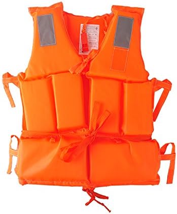 Adult Lightweight Multi-function Foam Reflective Safety Life Jacket Vest with Whistle