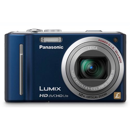 Panasonic Lumix DMC-ZS7 12.1 MP Digital Camera with 12x Optical Image Stabilized Zoom and 3.0-Inch LCD (Blue)