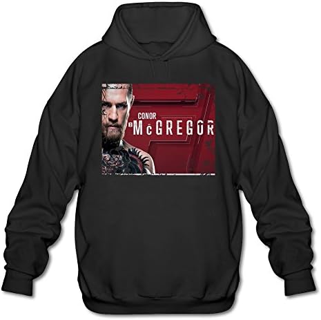 Men's Conor Mcgregor Logo Ufc Hoodie M Black