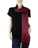 Pashmina/Silk Scarf Burgundy