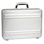 Zero Halliburton S4-LSI Zero Halliburton 4in. Silver Slimline Attache - Silver