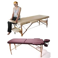 Mobile Massageliege Massagetisch, 185x70x61-87cm