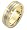 14 Karat Yellow Gold and Titanium Designer Diamond Baguette Wedding Band - 4