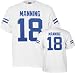 Peyton Manning Indianapolis Colts White Youth Jersey Name and Number T-Shirt - Small (8)