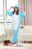Skycastle(tm) High Quality Elephants Cartoon Animal Shaped Winter Unisex One-piece Pajamas Hoodie Sleepwear Cosplay Costume (M)