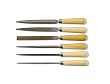 GROBET AMERICAN PATTERN 6 PIECE CROSS CUT FILE SET